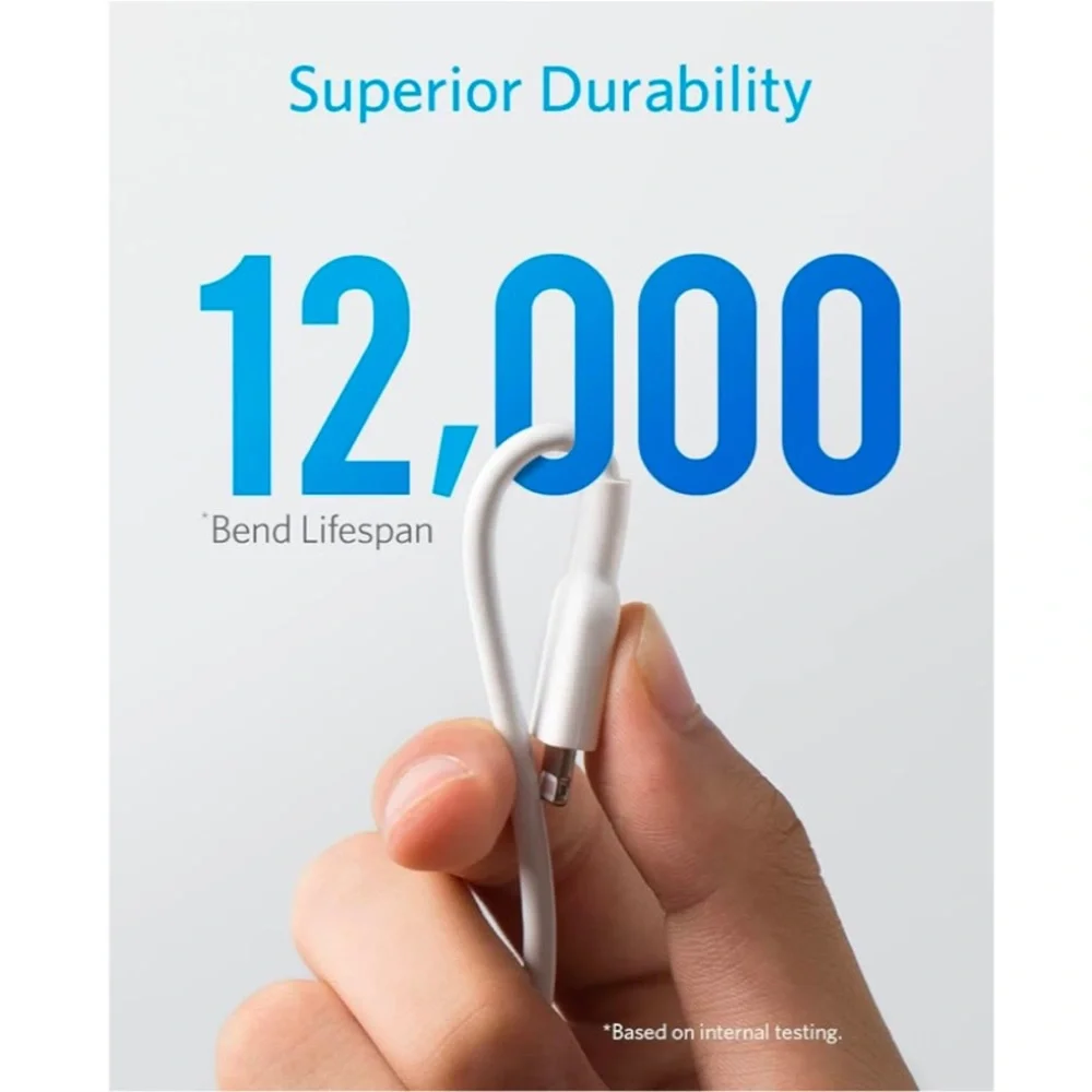 5/$25 🎆 Gently Used Set of 2 Anker iPhone Chargers - USB A to Lightning